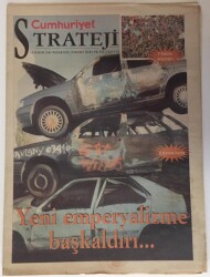 Cumhuriyet Gazetesi Strateji Eki 14 Kasım 2005 - AB Üyelik Sürecinin Güvenlik Boyutu , Yeni Emperyalizme Başkaldırı - GZ16231 - 1