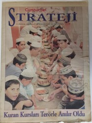 Cumhuriyet Gazetesi Strateji Eki 15 Ağustos 2005 - Tanımlamayan Düşman TERÖR - GZ16228 - 1