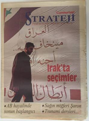 Cumhuriyet Gazetesi Strateji Eki 17 Ocak 2005 - Irakta Seçimler , AB Hayalinde Sonun Başlangıcı GZ20123 - 1