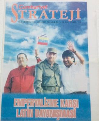 Cumhuriyet Gazetesi Strateji Eki - 19 Haziran 2006 - Emperyalizme Karşı Latin Dayanışması GZ46448 - 1