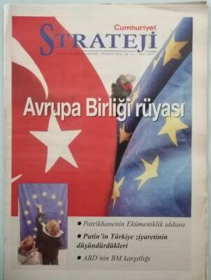 Cumhuriyet Gazetesi Strateji Eki 20 Aralık 2004 Avrupa Birliği Rüyası - GZ44870 - 2