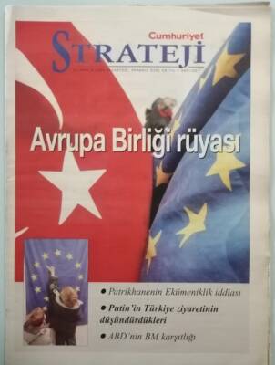 Cumhuriyet Gazetesi Strateji Eki 20 Aralık 2004 Avrupa Birliği Rüyası - GZ44870 - 1
