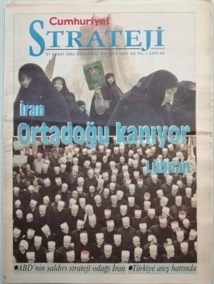 Cumhuriyet Gazetesi Strateji Eki 21 Şubat 2005 Soykırım Suçuna Ortak Aranıyor - GZ44916 - 1