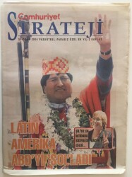 Cumhuriyet Gazetesi Strateji Eki 30 Ocak 2006 - Şilide İktidara Sosyalist Bachelet Geldi , Esat Köşeye Sıkışıyor GZ16382 - 2