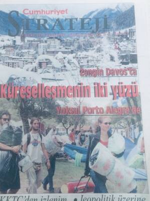 Cumhuriyet Gazetesi Strateji Eki 31 Ocak 2005 - Küreselleşmenin İki Yüzü GZ40493 - 1