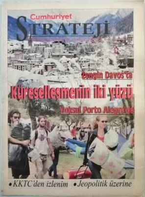 Cumhuriyet Gazetesi Strateji Eki 31 Ocak 2005 Merhaba Kıbrıs Ya Da Günaydın Hüzün - GZ44874 - 1