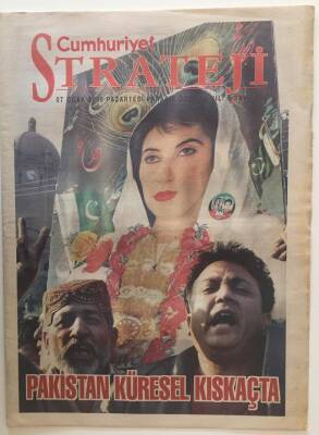 Cumhuriyet Gazetesi Strateji Eki 7 Ocak 2008 - Pakistan Küresel Kıskaçta - GZ20250 - 1