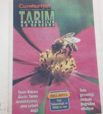 Cumhuriyet Gazetesi Tarım Hayvancılık Eki 10 Mayıs 2005 - Tarım Bakanı Güçlü Tarımı Destekliyoruz Ama Yeterli Değil GZ47536 - 1