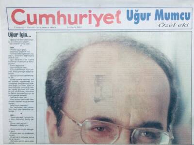 Cumhuriyet Gazetesi Uğur Mumcu Eki - 24 Ocak 2003 - Unutmayacağız GZ41855 - 1