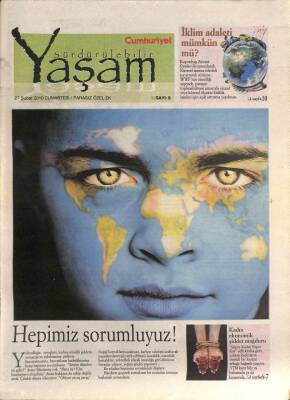 Cumhuriyet Gazetesi Yaşam Eki 27 Şubat 2010 - İklim Adaleti Mümkün Mü ? - Kadın Ekonomik Şiddet Mağduru GZ96569 - 1