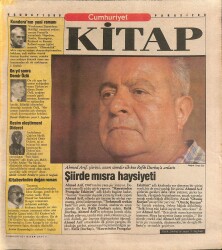 Cumhuriyet Kitap Dergisi 9 Şubat 1990 - Resim Eleştirmeni Diderot NDR77952 - Gökçekoleksiyon