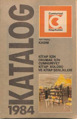 Cumhuriyet Kitap Kulübü Katalog 1984 Kasım NDR75731 - 1