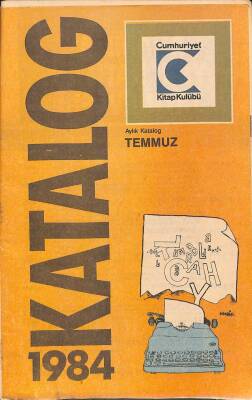 Cumhuriyet Kitap Kulübü Katalog 1984 Temmuz NDR75734 - 1