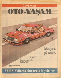 Cumhuriyet Oto -Yaşam Dergisi Sayı 1 11 Nisan 1984 NDR83272 - Gökçekoleksiyon