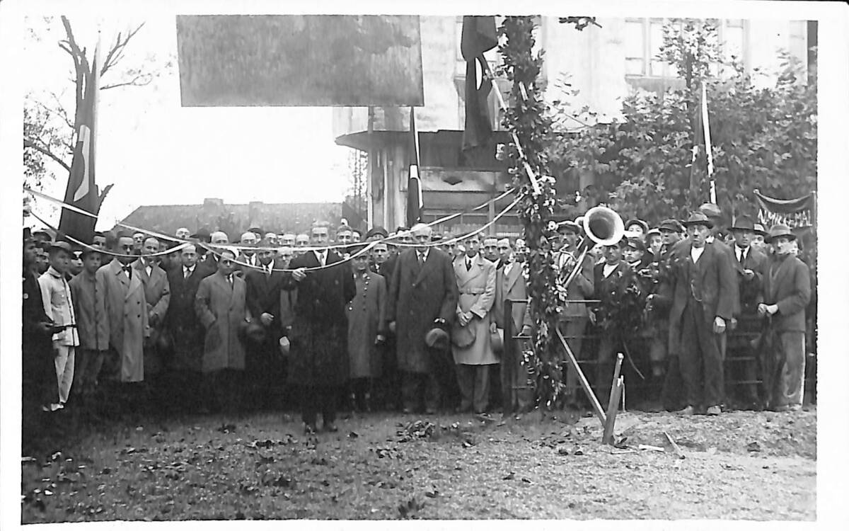Cumhuriyet Tarihi - Uzun Mehmet Günü (Uzun Mehmet Kömür Bayramı) , Yeni Kömürün Bulunbduğu Gün Çekilen Fotokart - 8 Kasım 1932 