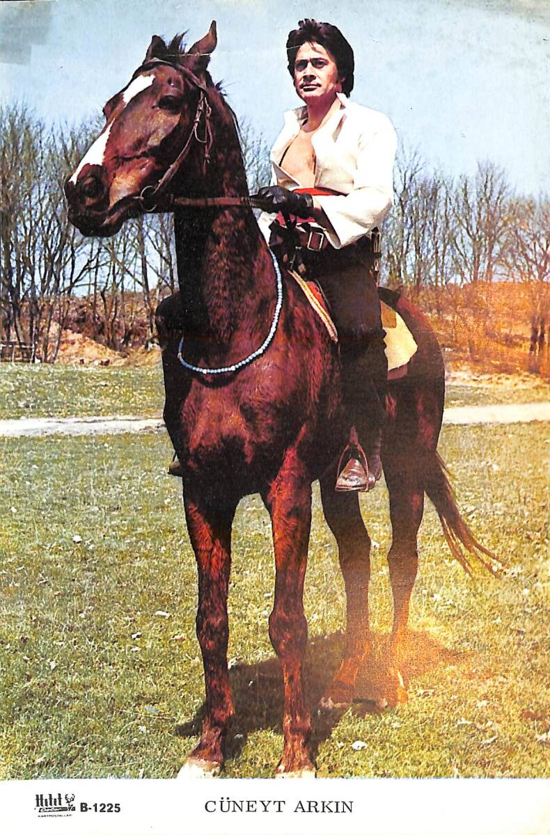 Cüneyt Arkın Kartpostal (Orta Boy) KRT21666 - 1
