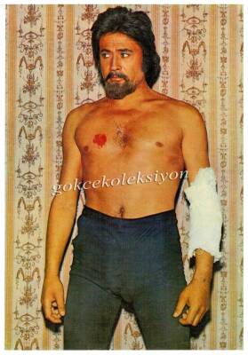 Cüneyt Arkın Orta Boy Kartpostal KRT1185 - 1