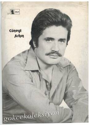Cüneyt Arkın Orta Boy Kartpostal KRT1186 - 1