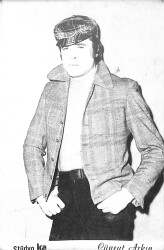 Cüneyt Arkın Siyah-Beyaz Kartpostal (Küçük Boy) KRT22670 - Gökçekoleksiyon