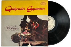 Glühendes Spanien - 101 Strings (Somerset) LP Plak (10/8) PLK25590 - Gökçekoleksiyon