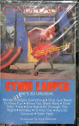 Cyndi Lauper – She's So Unusual Kaset (Sıfır Kaset) KST29114 - Gökçekoleksiyon