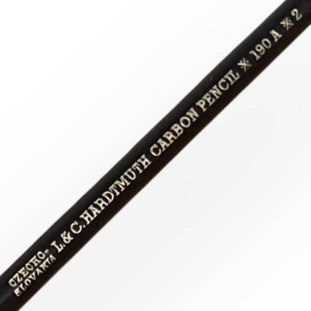 Czechoslovakıa L&C Hardtmuth Carbon Pencıl x190AX2 Kurşun Kalem KLM19 - 1