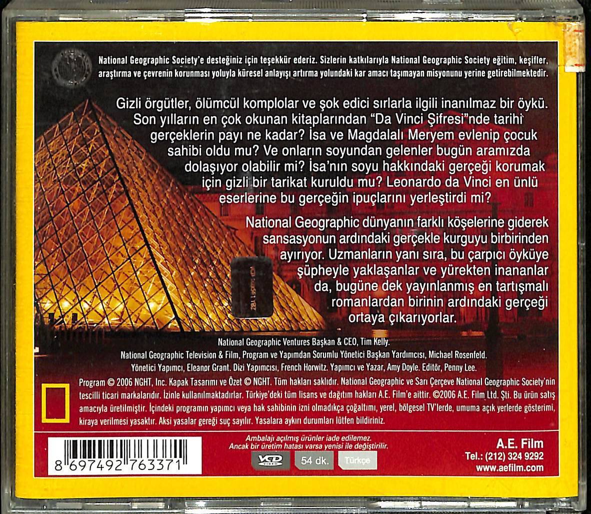 Da Vinci`nin Şifresi Çözüldü! VCD Film VCD14049 - 2