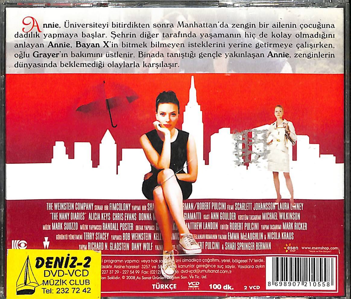 Dadım Aşık - The Nanny Diaries (2007) VCD Film ' Scarlett Johansson ' VCD27960 - 2