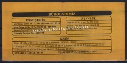 Dağıstanlı Seyahat 1980 Yılı Yolcu Bileti PYB2868 - 2