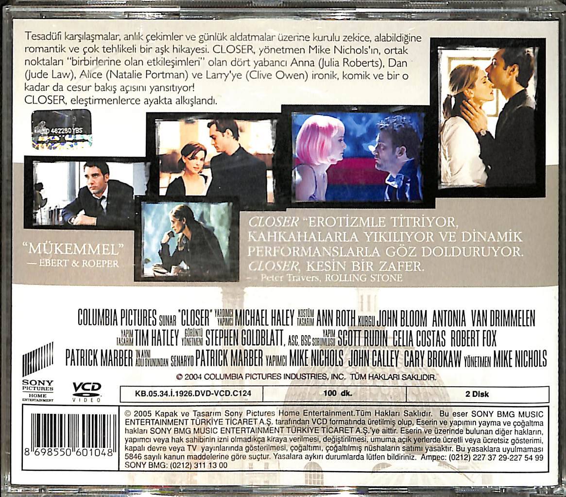Daha Yaklaş – Closer (2004) Orijinal VCD Film VCD29203 - 2