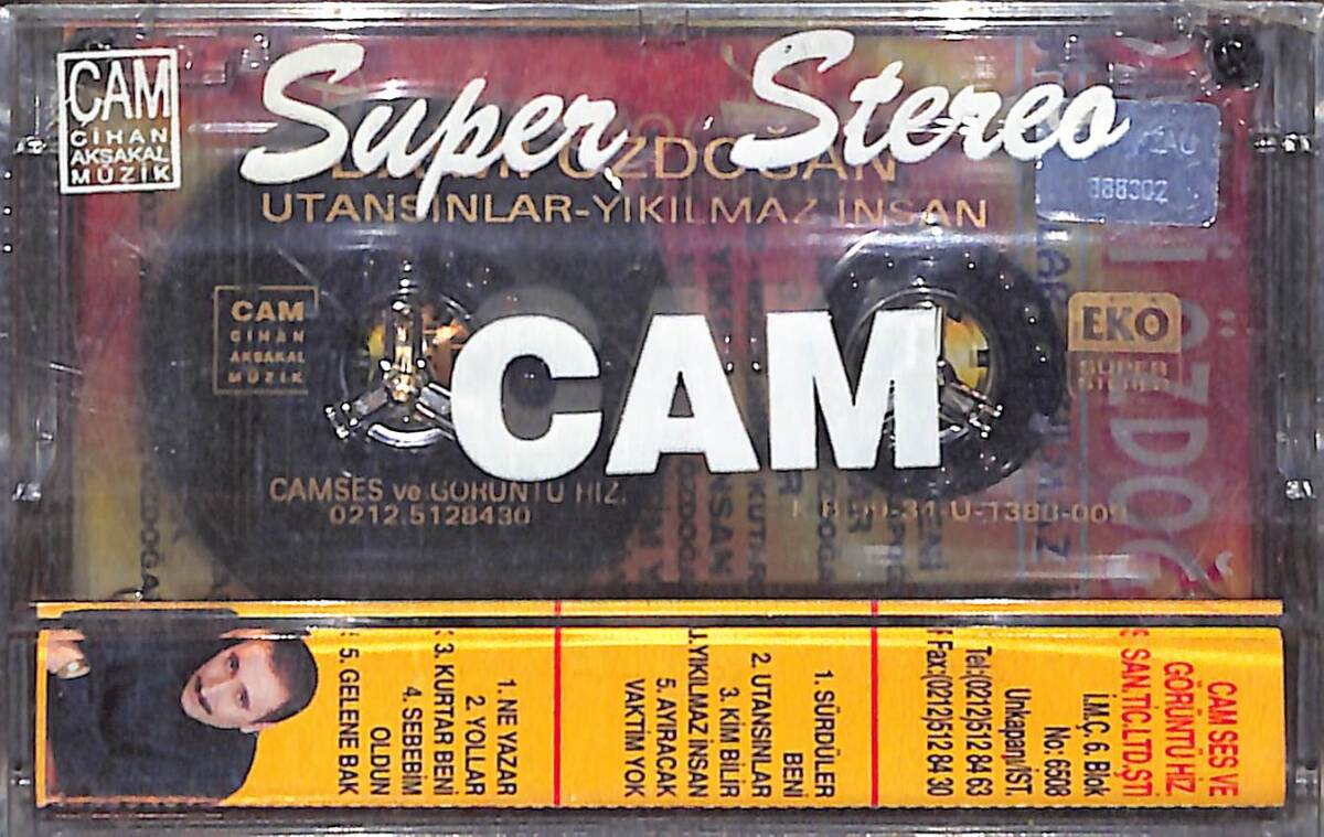 Daimi Özdoğan - 2000 Utansınlar Kaset (Sıfır Kaset) KST29141 - 2