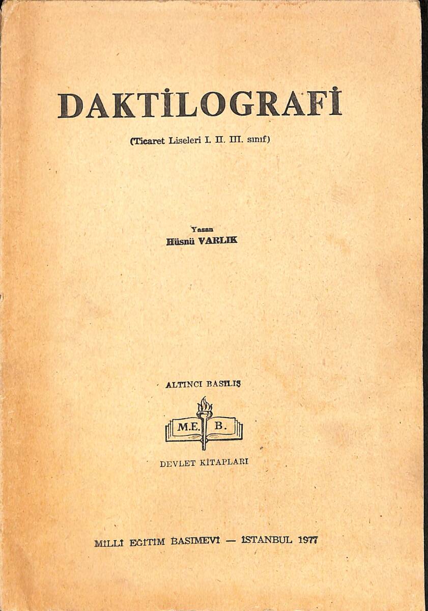Daktilografi (Ticaret Liseleri I.II.III. Sınıf) NDR101058 - 1
