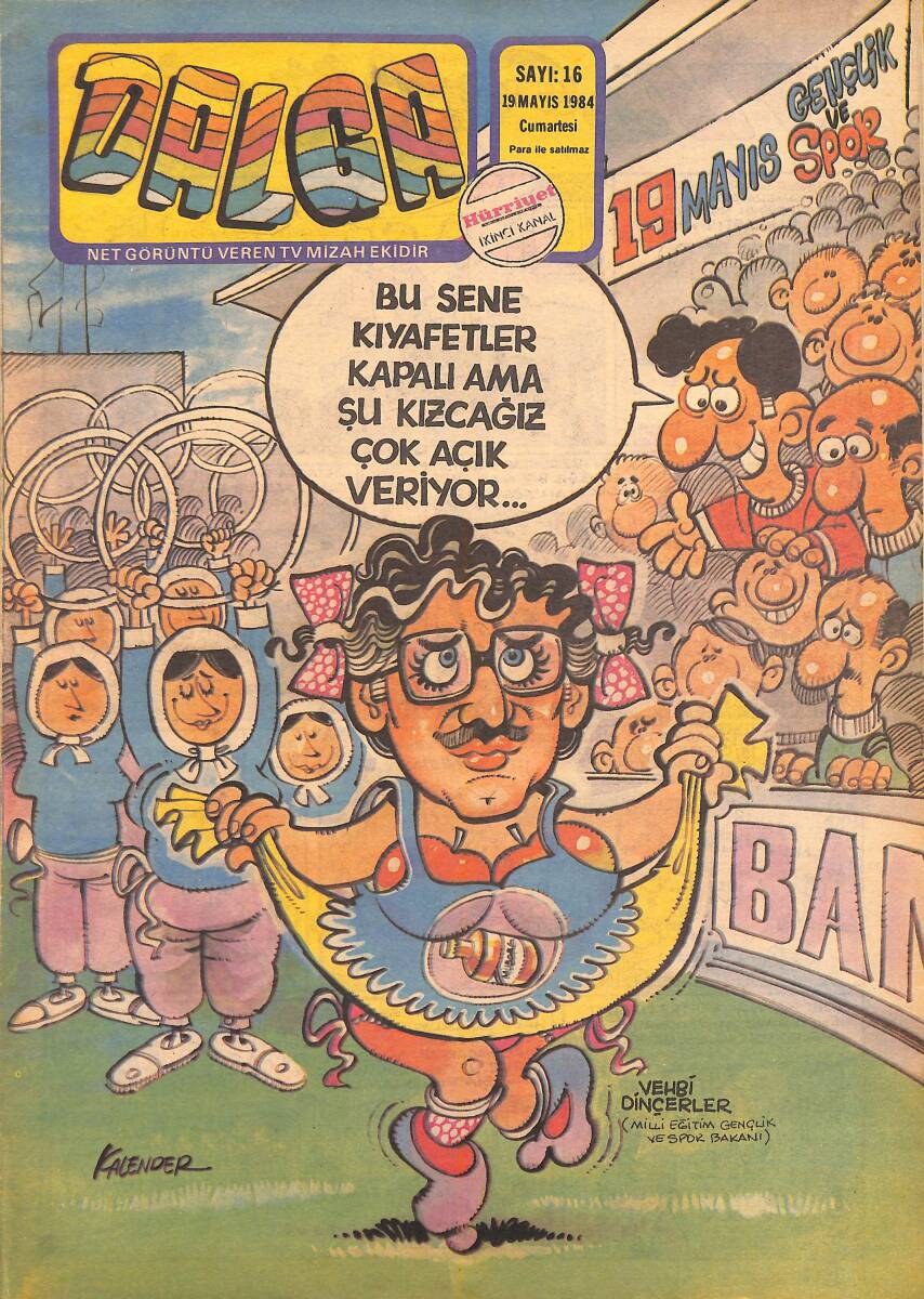 Dalga Mizah Dergisi 19 Mayıs 1984 Sayı 16 NDR95276 - 1