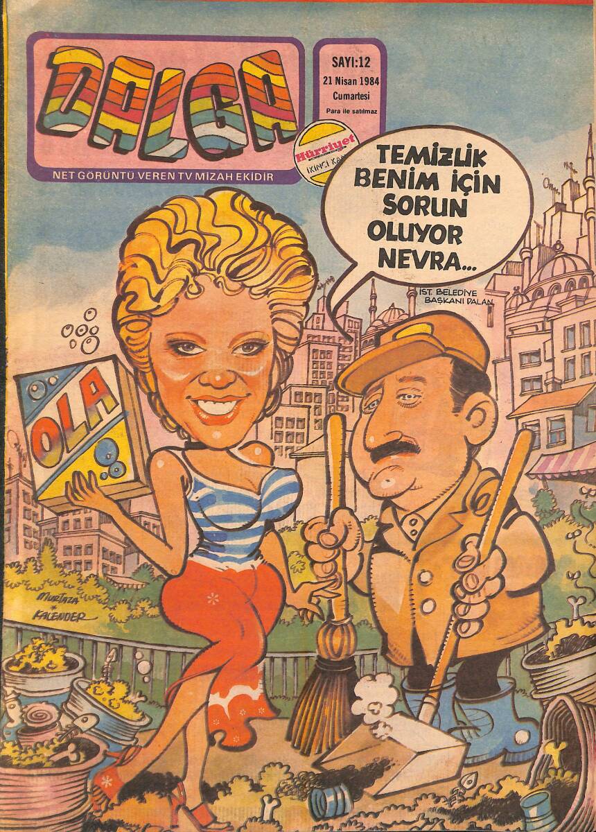 Dalga Mizah Dergisi 21 Nisan 1984 Sayı 12 NDR95272 - 1