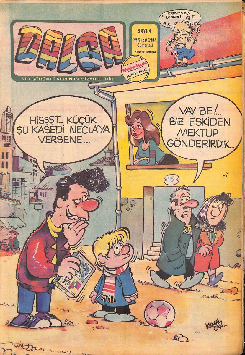 Dalga Mizah Dergisi 25 Şubat 1984 Sayı 4 NDR95264 - 1