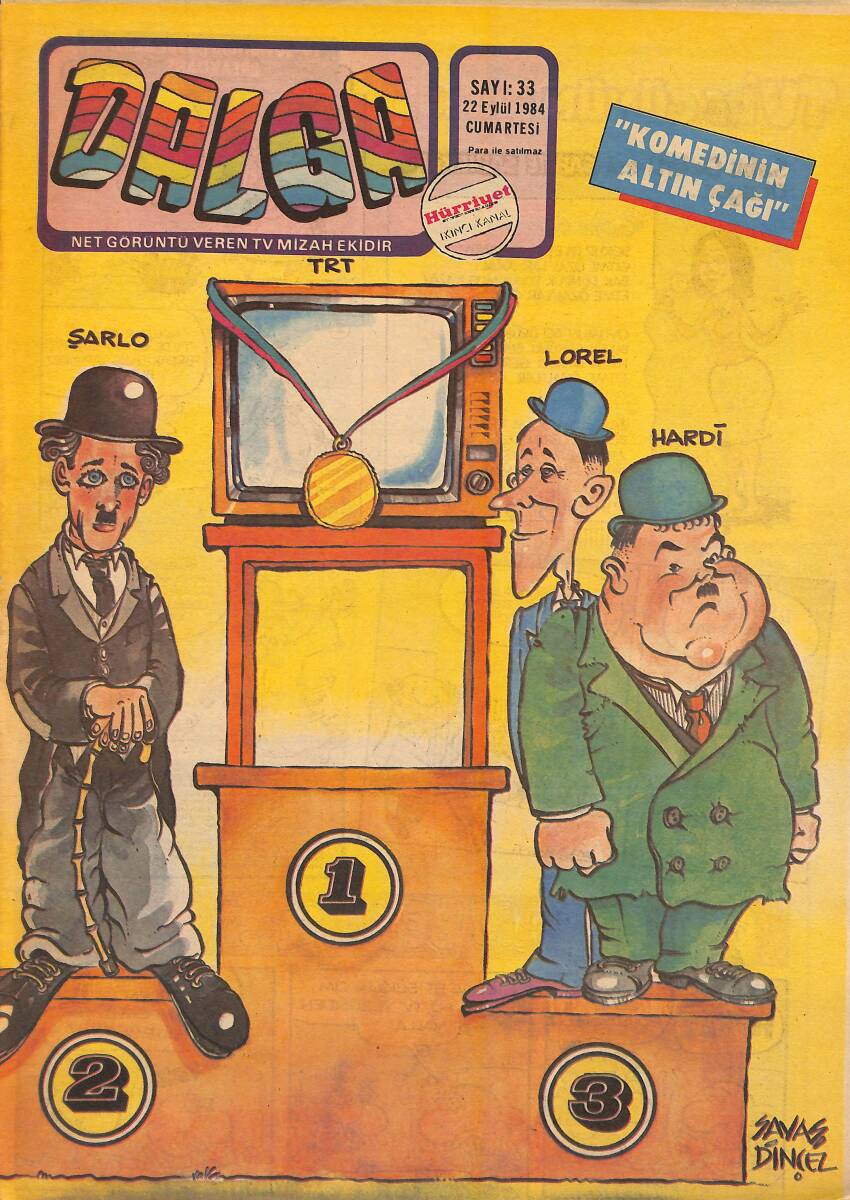 Dalga Mizah Dergisi Sayı:33 22 Eylül 1984 NDR94656 - 1