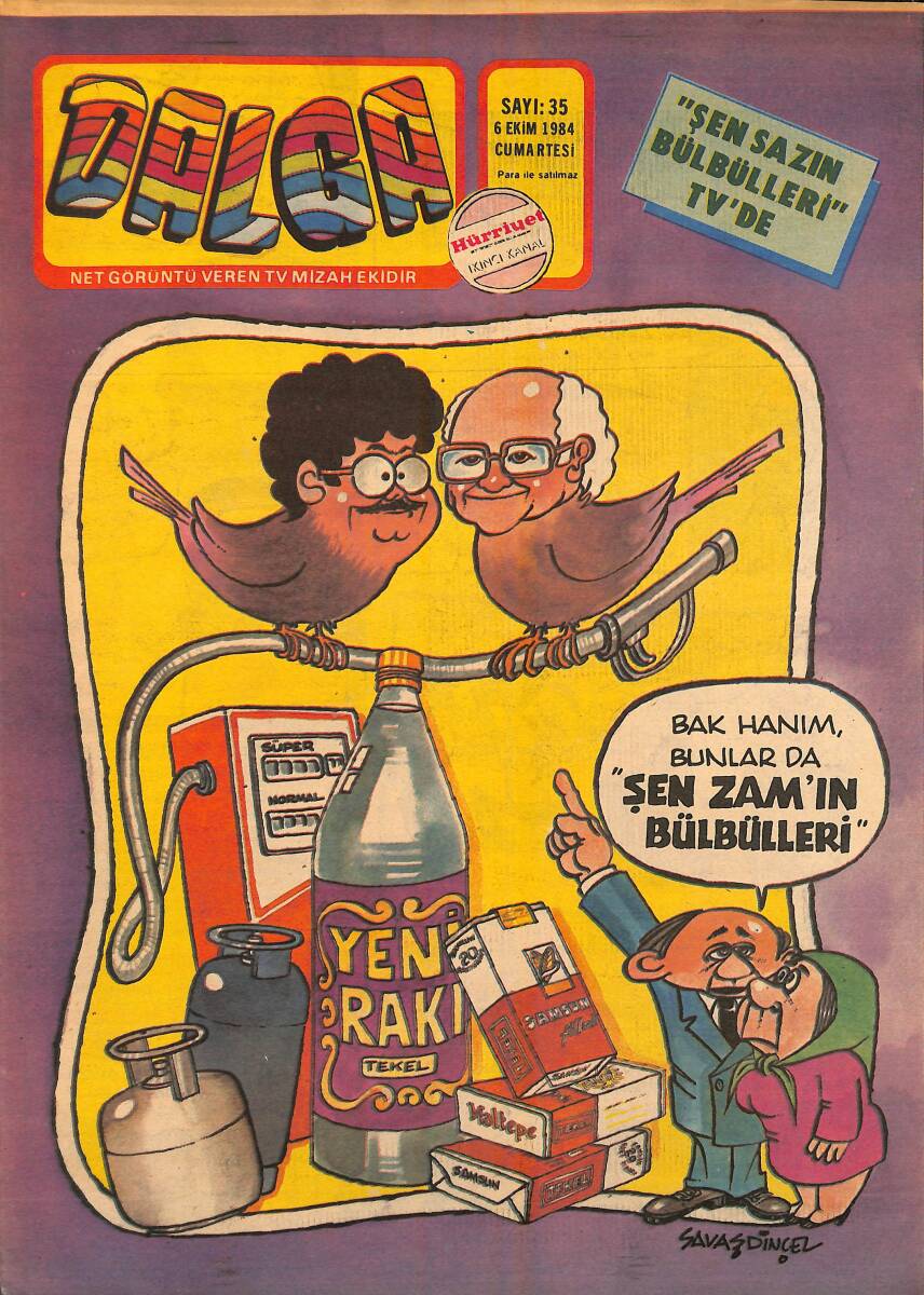 Dalga Mizah Dergisi Sayı:35 6 Ekim 1984 NDR94658 - 1