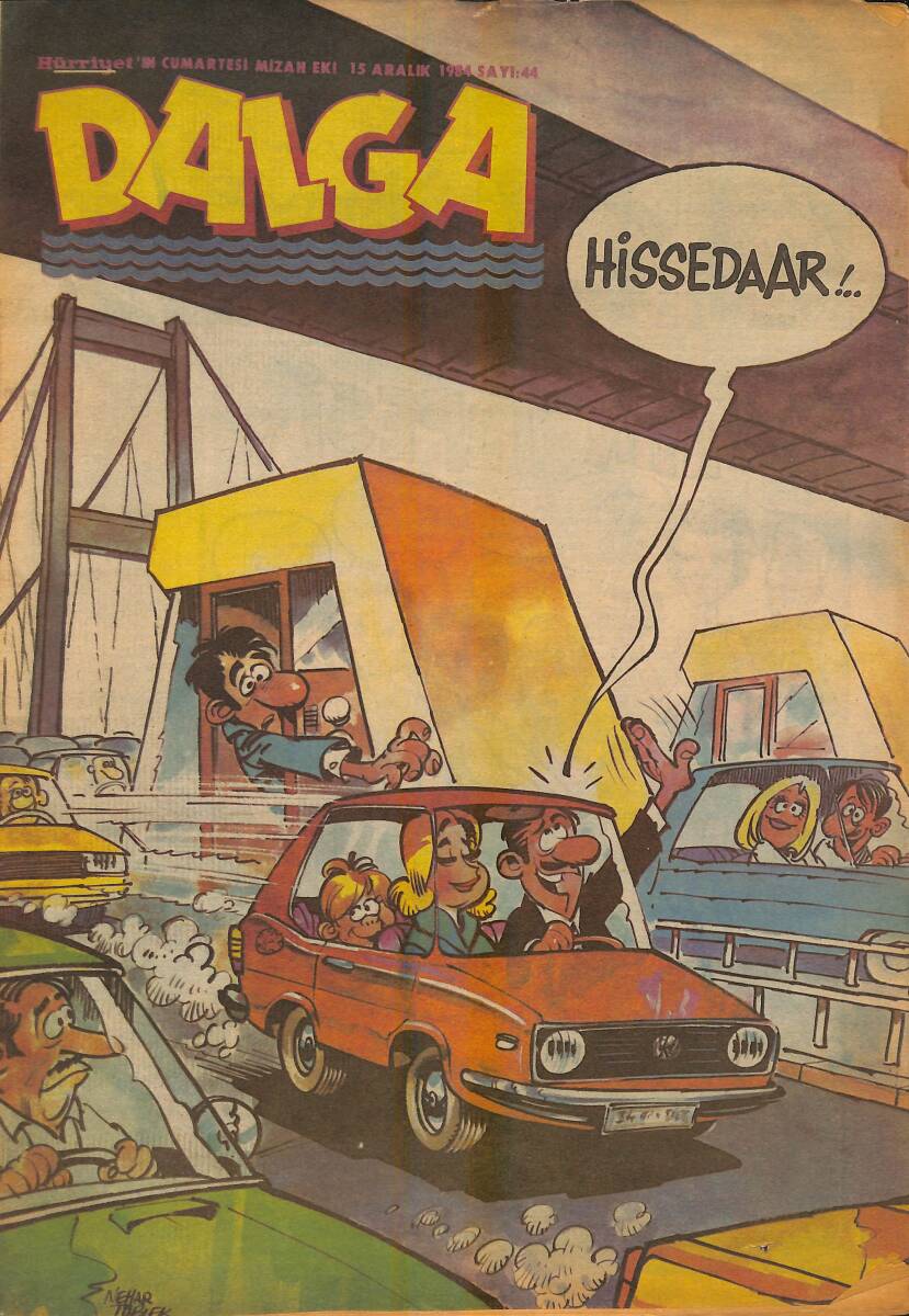 Dalga Mizah Dergisi Sayı:44 15 Aralık 1984 NDR94667 - 1
