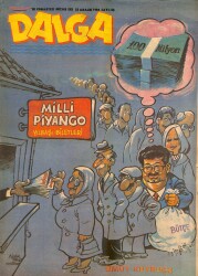Dalga Mizah Dergisi Sayı:45 22 Aralık 1984 NDR94668 - Gökçekoleksiyon