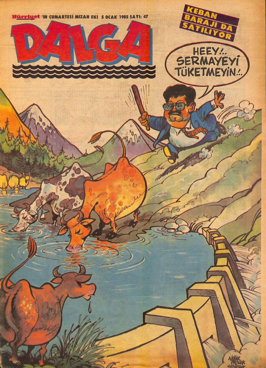 Dalga Mizah Dergisi Sayı:47 5 Ocak 1985 NDR94670 - 1