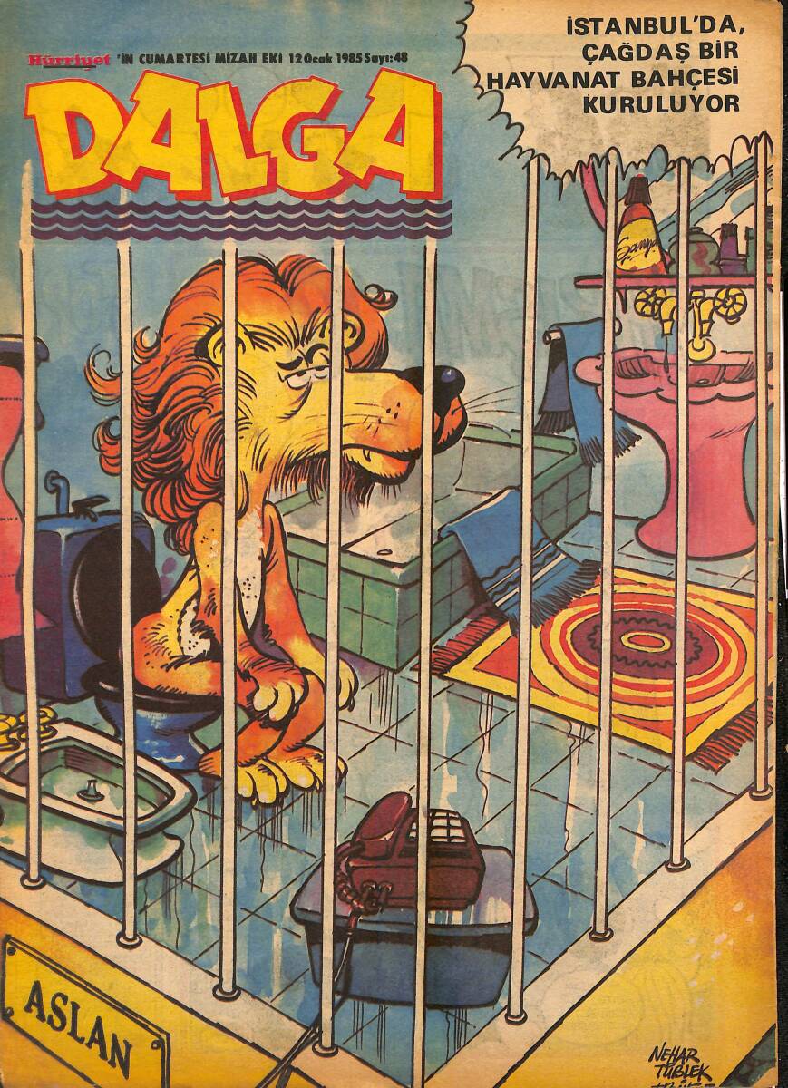 Dalga Mizah Dergisi Sayı:48 12 Ocak 1985 NDR94671 - 1