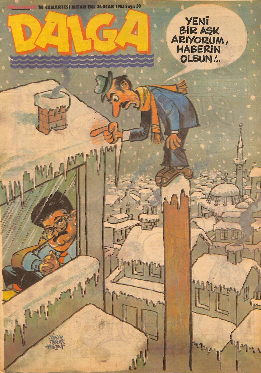 Dalga Mizah Dergisi Sayı:50 26 Ocak 1985 NDR94673 - 1