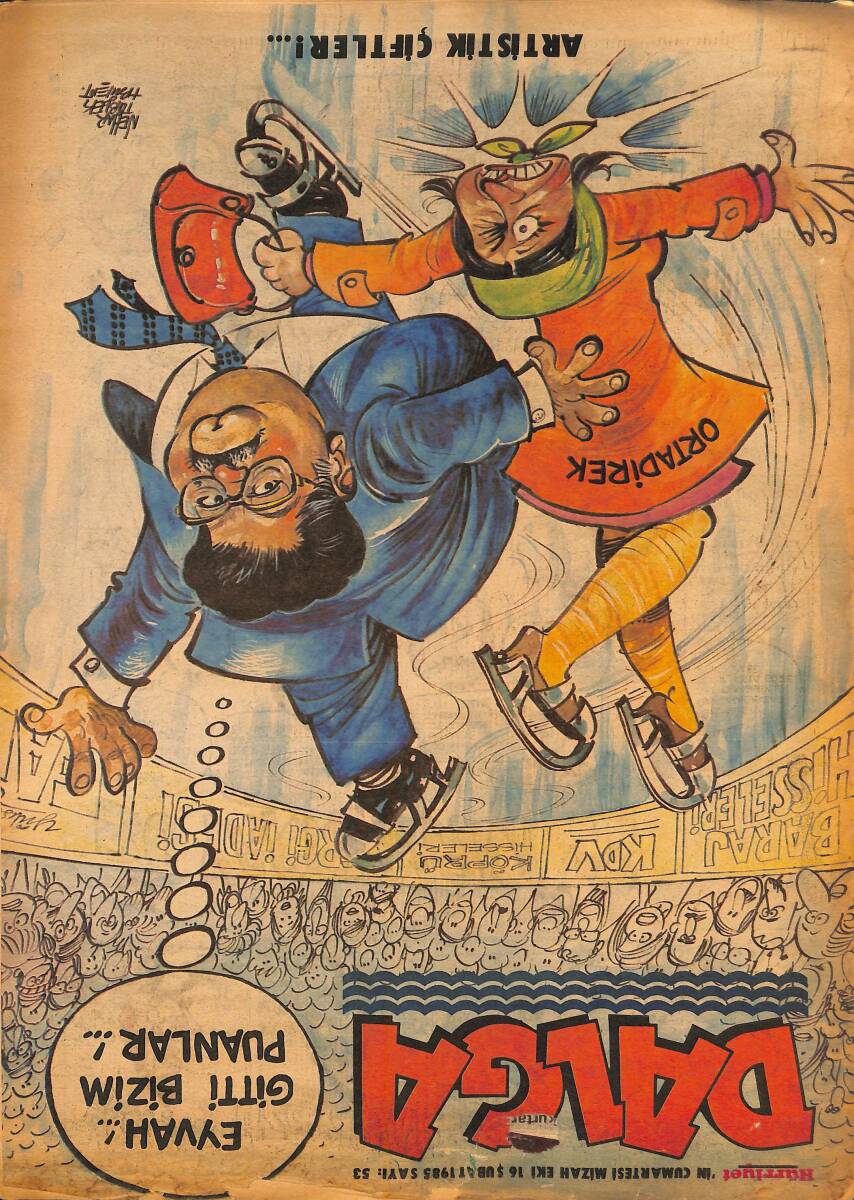 Dalga Mizah Dergisi Sayı:53 16 Şubat 1985 NDR94676 - 1