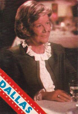 Dallas (Ellie Ewing) Barbara Bel Geddes Kartpostal KRT10634 - 1