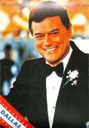 Dallas (J. R. Ewing) Larry Hagman Orta Boy Kartpostal KRT19368 - Gökçekoleksiyon