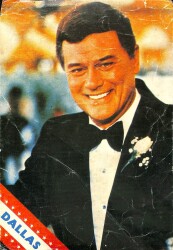 Dallas (J. R. Ewing) Larry Hagman Orta Boy Kartpostal KRT19509 - Gökçekoleksiyon