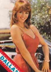 Dallas (Pam Ewing) Victoria Principal Kartpostal KRT10631 - Gökçekoleksiyon