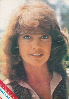 Dallas (Sue Ellen) Linda Gray (Orta Boy) Kartpostal KRT10492 - 1