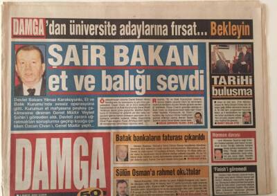 Damga Gazetesi 3 Mayıs 2002 - Batak Bankaların Faturası Çıkarıldı GZ26496 - 1