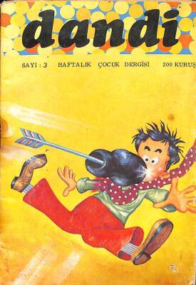 Dandi Haftalık Çocuk Dergisi Sayı3 - 200 Kuruşluk Seri - 29 Temmuz 1975 NDR68355 - 1